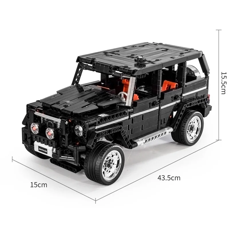 Sembo 701960 Совместимость Legoing Technic серии G500 Mercedesal benzg большой G Модель Строительные
