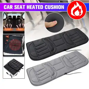 

Heated Car Seat Cushion Cover Seat Adjustable Winter Rear Back Heating Foldable 12V Car Warmer Heater Auto Accessories 2 color