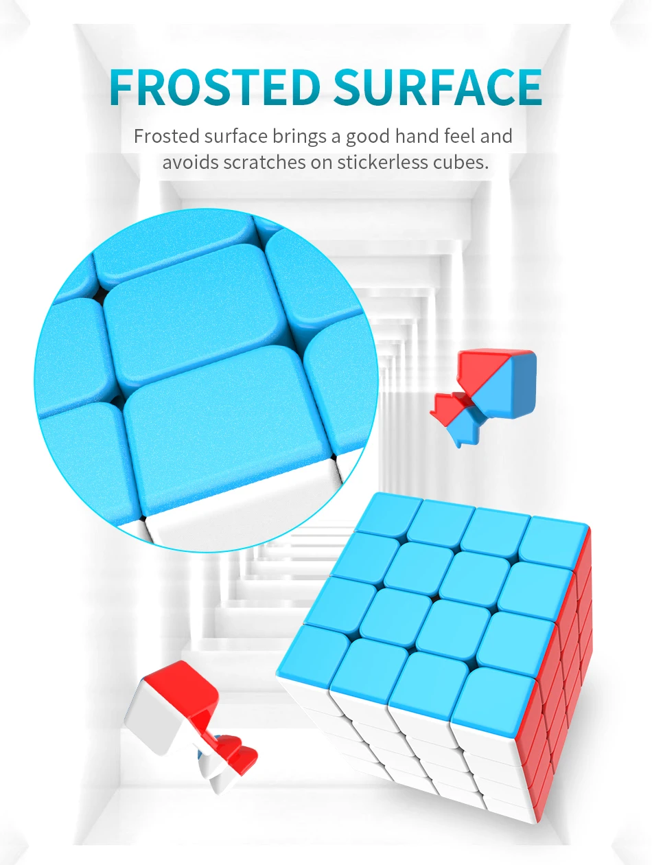Profissional Fidget Brinquedos Meilong 4 Cubo Magico Puzzle Presentes das crianças
