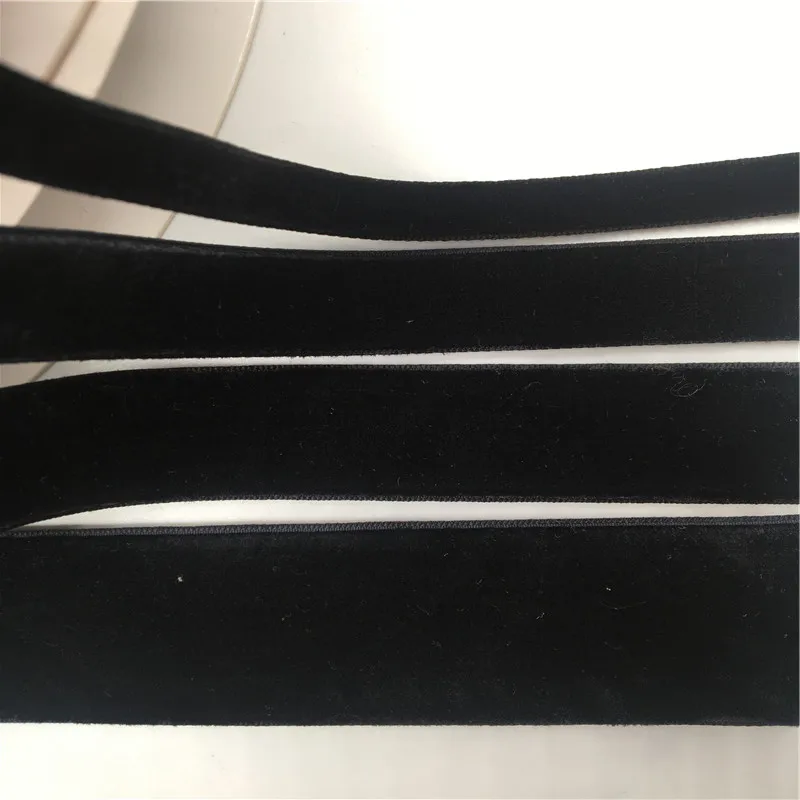 6/9/15/19/25/38mm Double Face Nylon Black Velvet Ribbon Wedding Party Decoration Handmade Gift Wrapping DIY Christmas 1/3/5Yard ribbon decoration ribbon supplies wrapping ribbon sewing ribbon velvet ribbon nylon ribbon