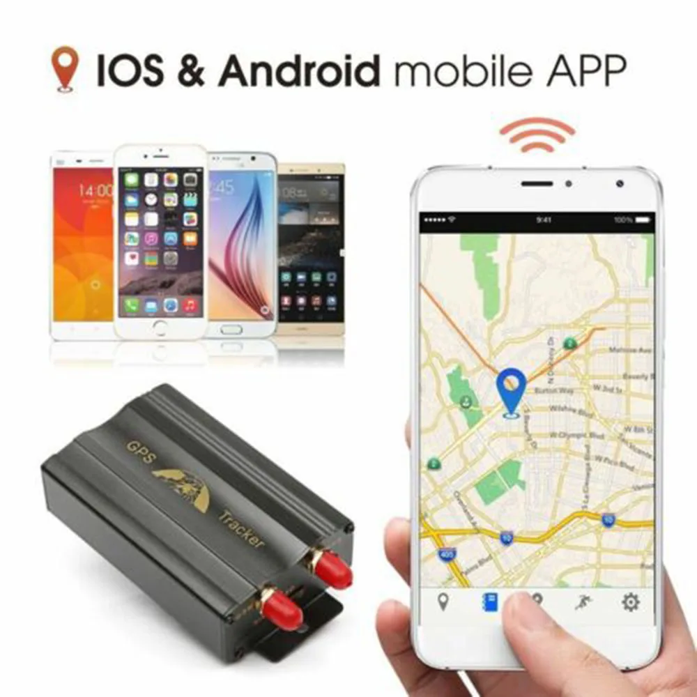 

TK103B Vehicle Car GSM/GPS/SMS/GPRS Tracker Tracking Realtime System Device Syatem Locator Worldwide Car Navigator