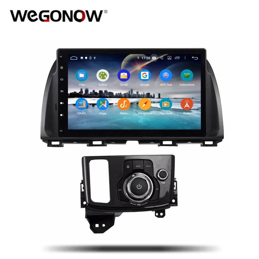 Ips 2DIN Android 9 0 8 Core 4 Гб + 32 ГБ для Mazda CX 5 CX5 2012 2015 автомобильный dvd плеер gps ГЛОНАСС карта