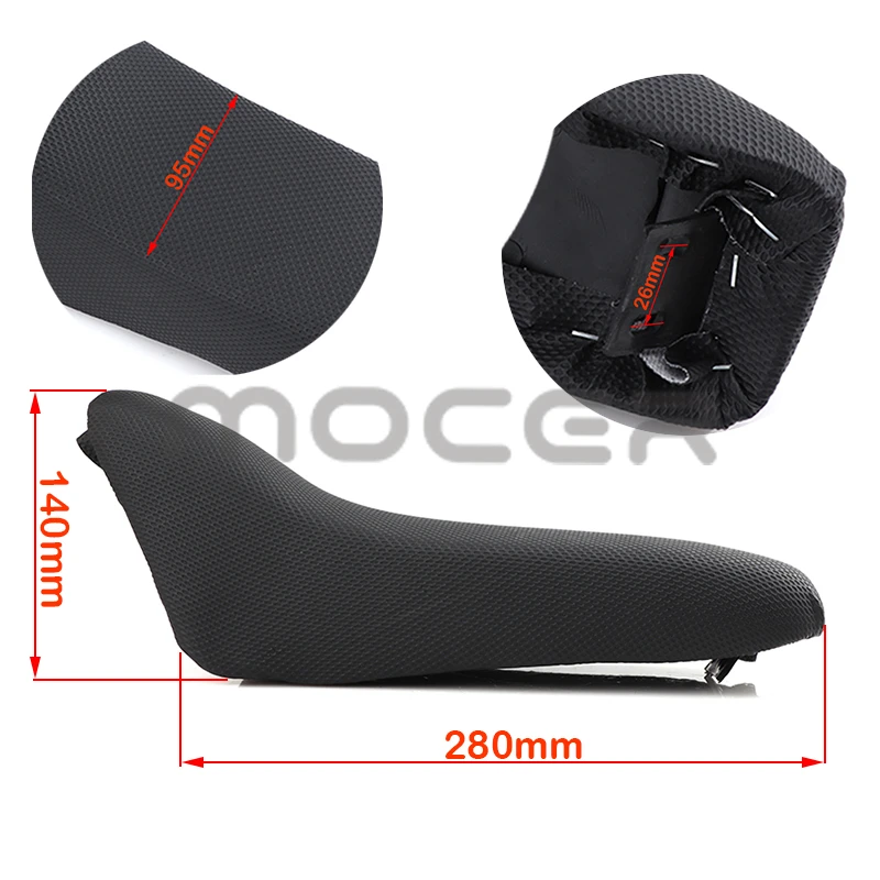 Cojín de espuma para asiento de motocicleta, para de 2 tiempos, 47Cc, 49Cc, Mini, Dirt Pit Bike, Orion Thumpstar, Envío Gratis| | - AliExpress