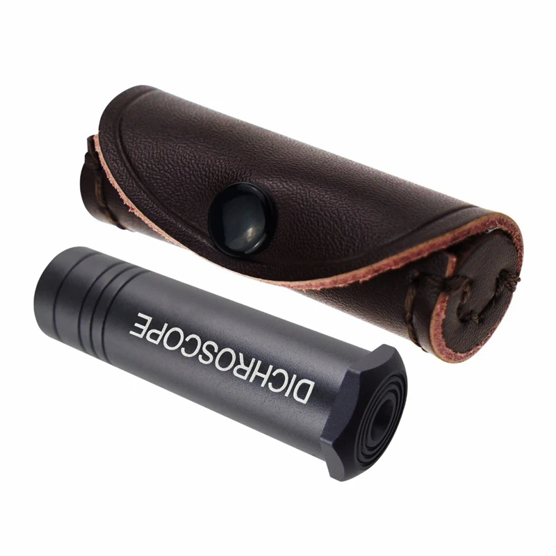 

Handheld Heavy Duty Calcite Dichroscope,Trichoic Gem&Gemstones Gemological Testing,Jeweler Tool Metal Body 15Mm Diameter