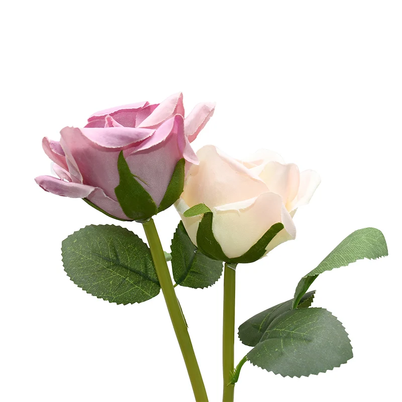 9 голов/лот шелковые искусственные цветы розы для украшения розы Букет Флорес свадебное украшение свадебный букет
