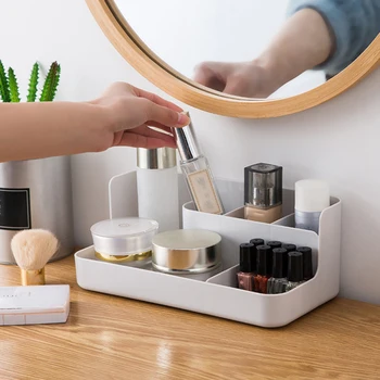 

Multi-function Cosmetic Organizer Desktop Make-up Solid Organizer Storage Box Makeup Organizer for Makeup Storage