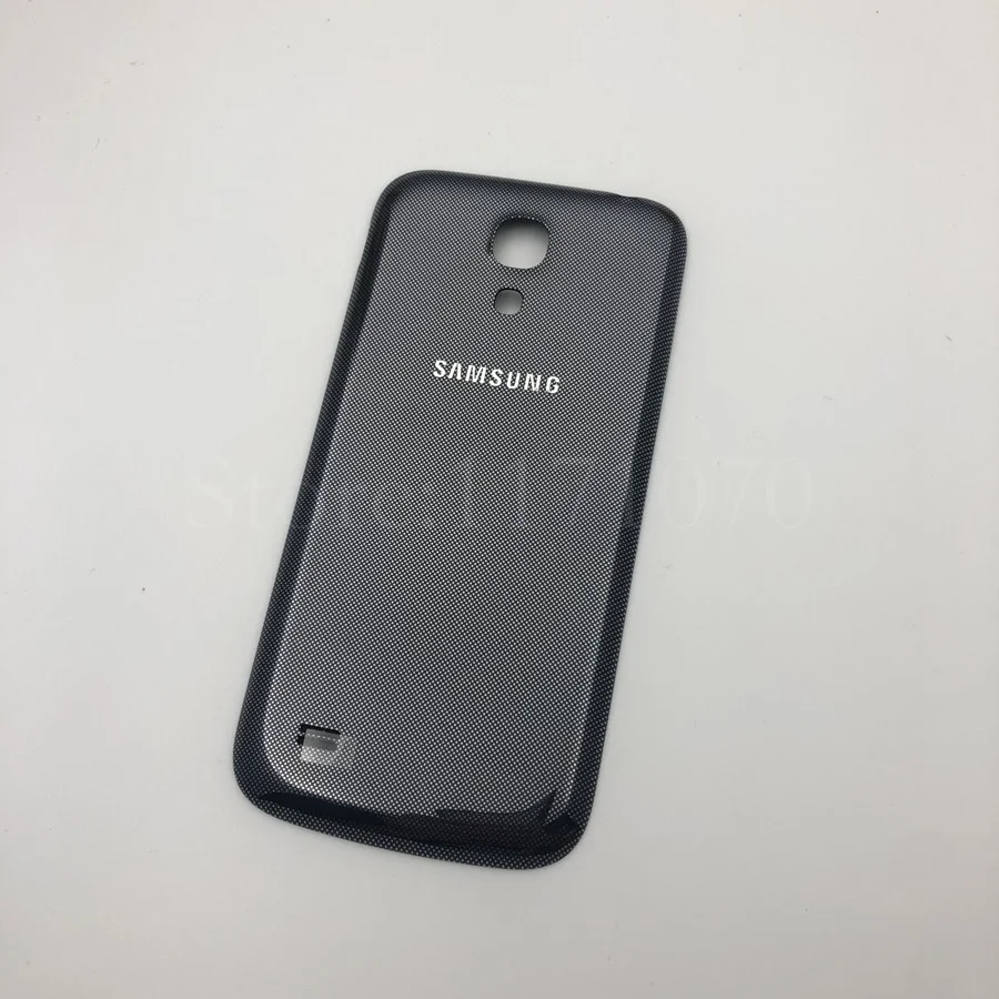 Задняя крышка батарейного отсека для телефона samsung Galaxy S4 Mini i9190 i9195 i9192 задняя крышка батарейного отсека Замена корпуса - Цвет: black