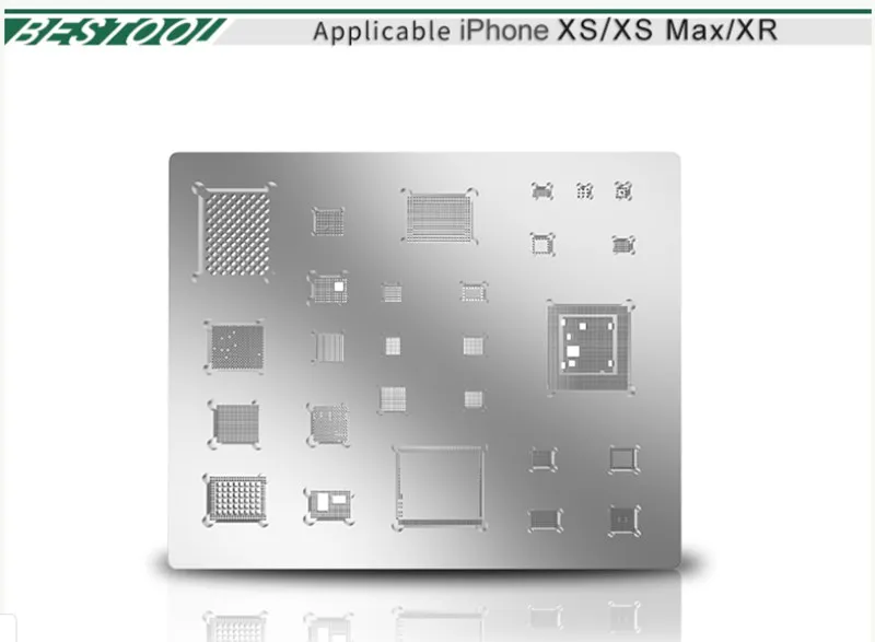 Лучшая 3D BGA стальная сетка A8 A9 A10 A11 A12 для iphone 6 6P 7 8P X XR непосредственно нагреваемый