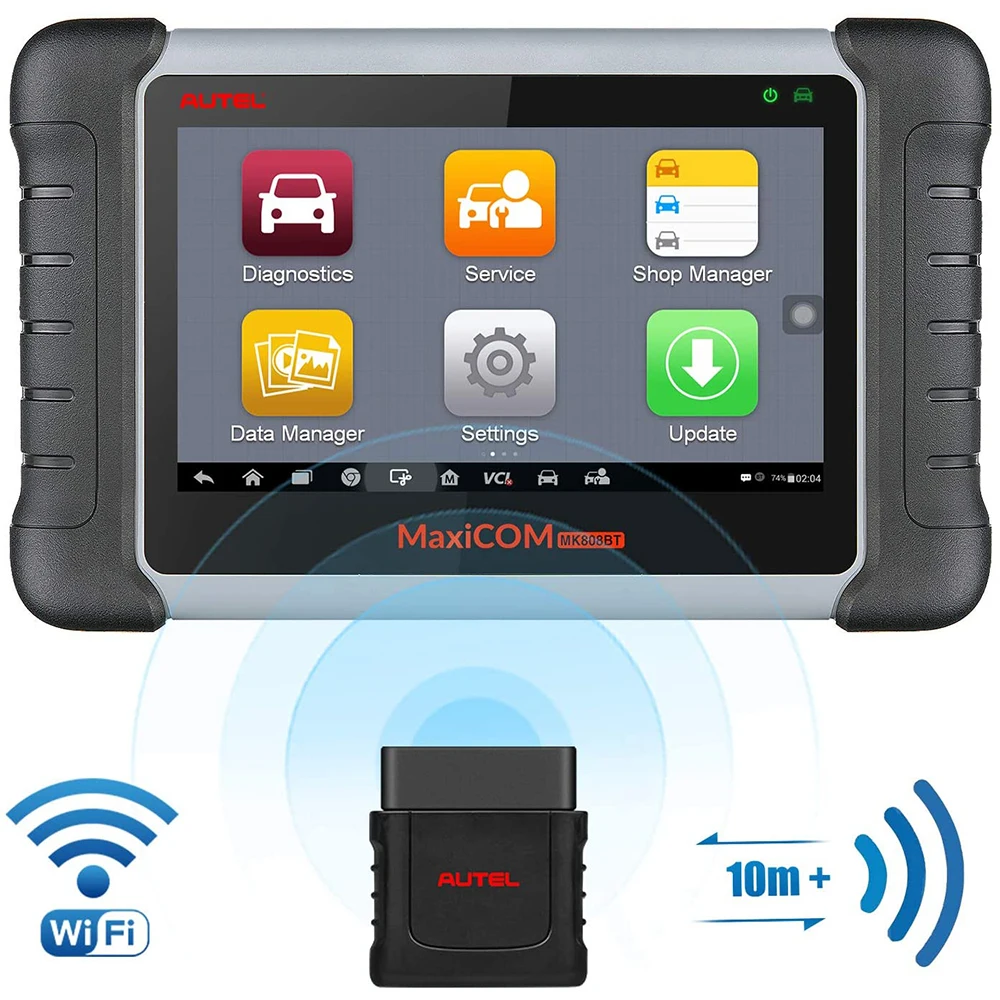 Автомобильный диагностический инструмент Autel MK808BT OBD2 сканер ключей программатор