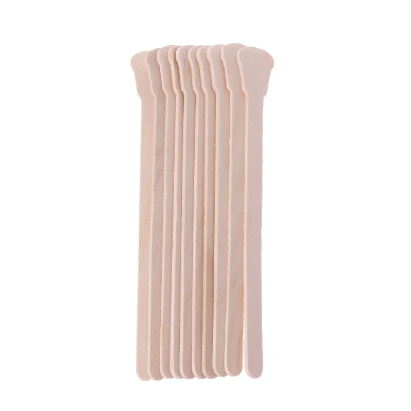 

10pcs Disposable Wooden Waxing Stick Wax Spatulas Hair Epilation Tools Beauty T4MB