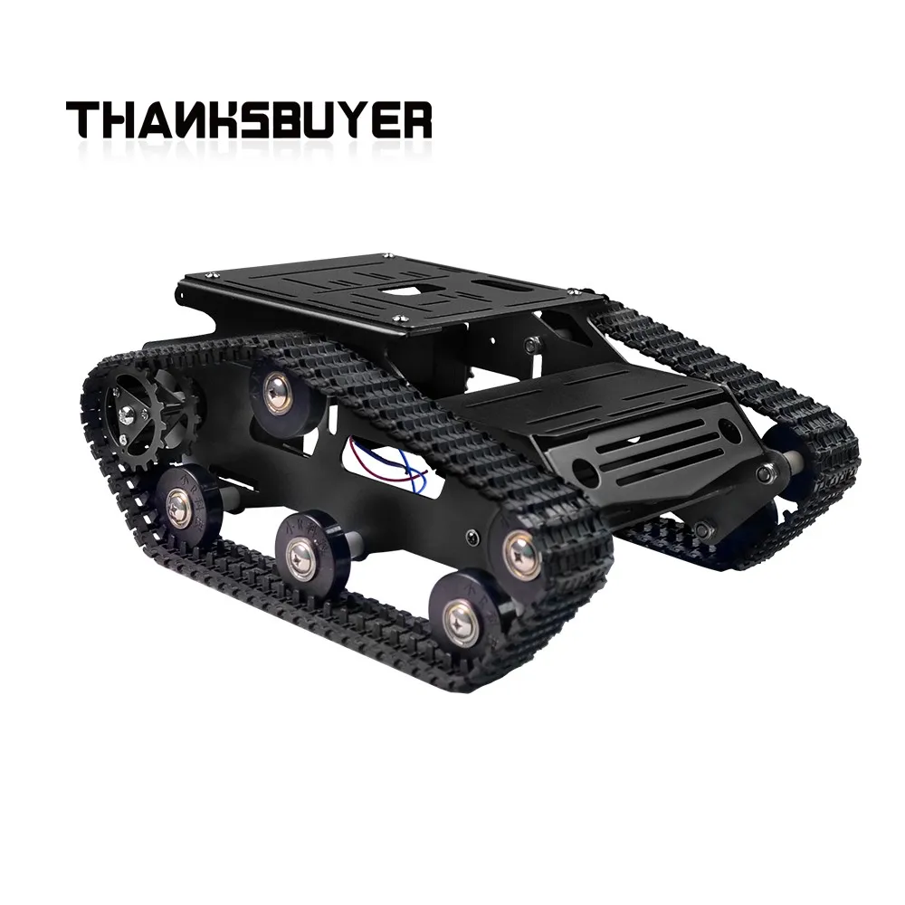 Chassi de tanque de alumínio para arduino, chassi de tanque cnc rc de ...
