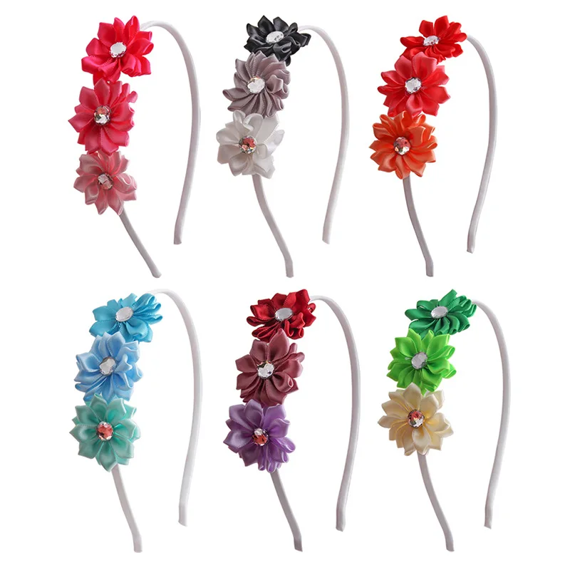 6pcs- new style hair band, European and American children's hair accessories, handmade cloth hair clips