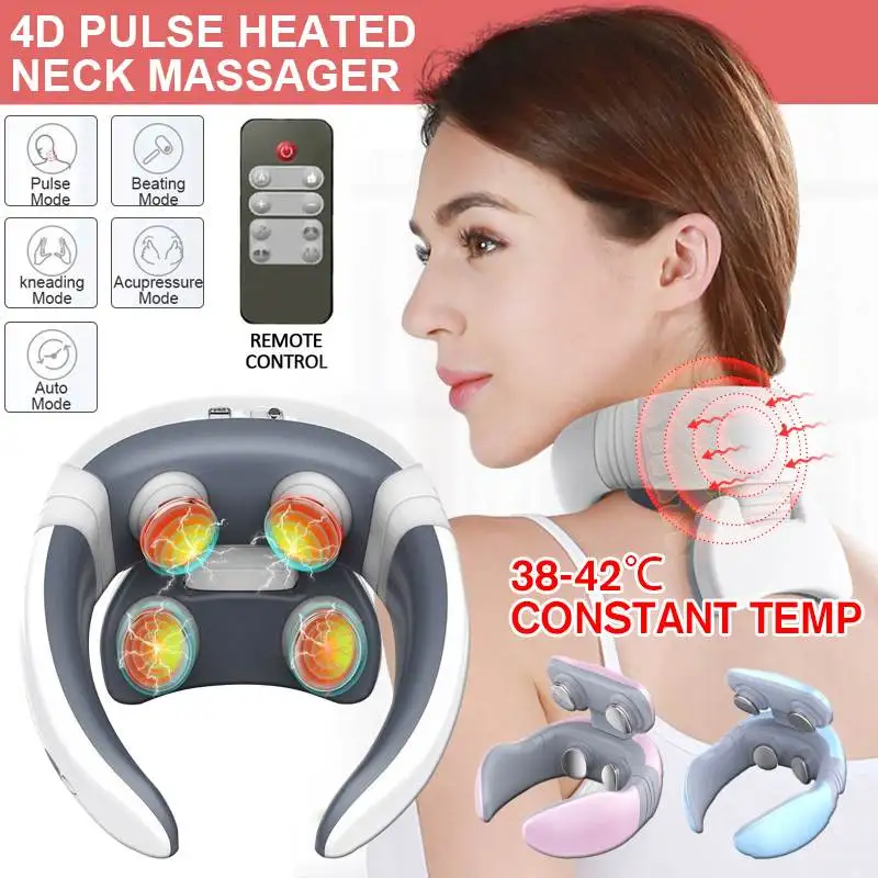 Магнитный импульсный массажер для шеи устройство облегчения боли в шее