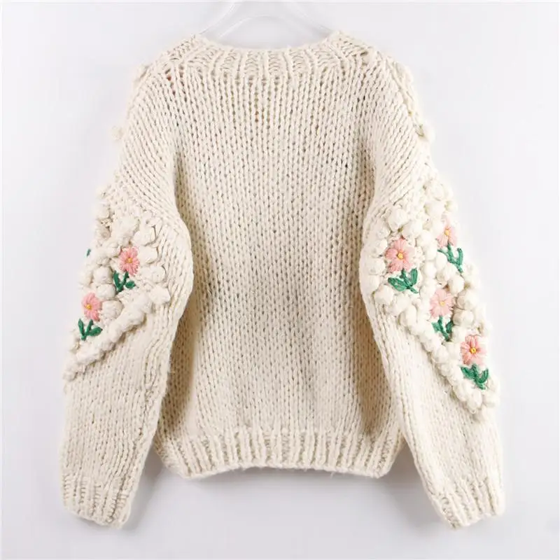 ZITY 2020 New Women Winter Handmade Sweater And