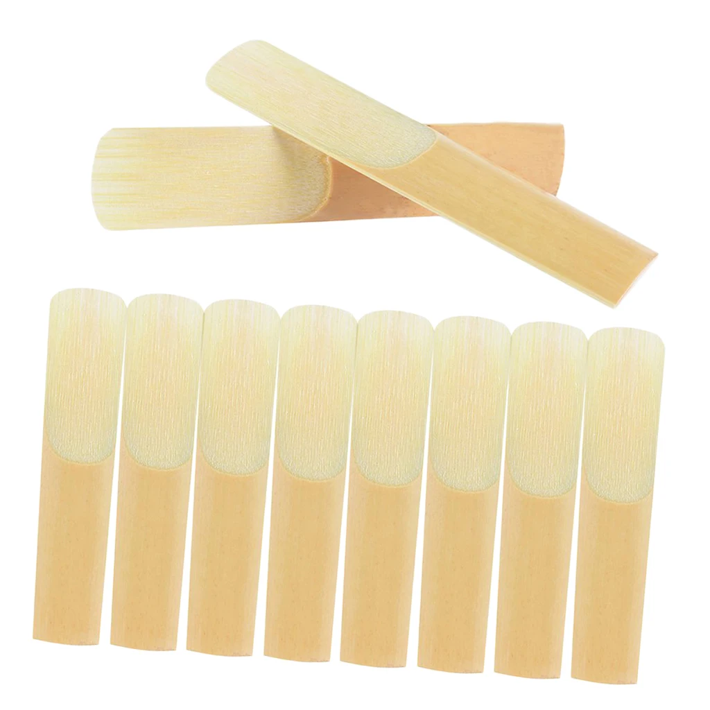 

10 Pcs High Quality Alto Sax Saxophone Reed 2.5 Musical Instrument Accessory
