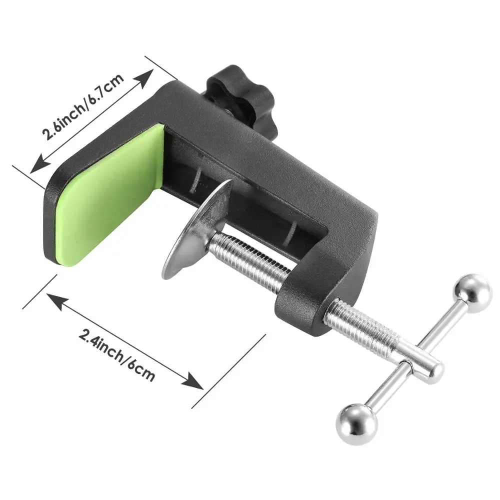 Neewer сверхмощный металлический Настольный монтажный зажим для микрофона Подвеска стрелы ножничный кронштейн Подставка держатель регулируемое позиционирование винт