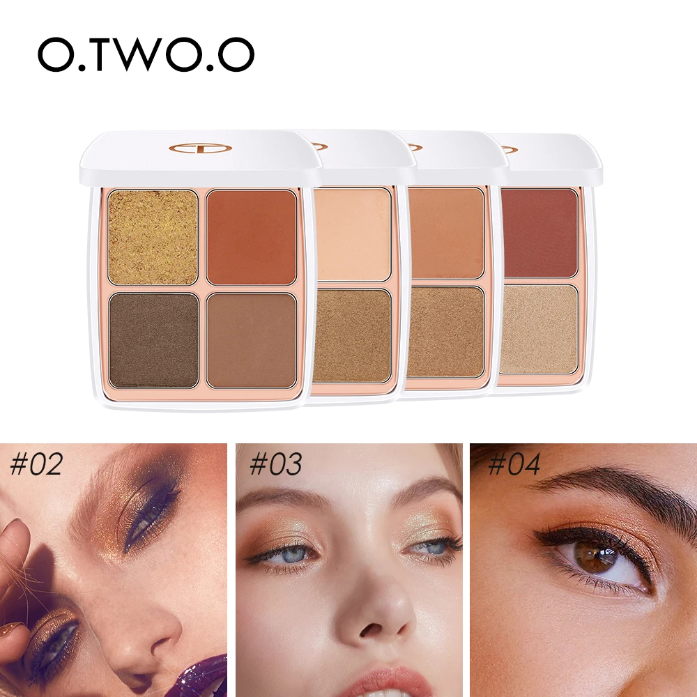 

O.TWO.O Glitter Eyeshadow Pallete Matte Eye Shadow Makeup Palette Shimmer Diamond Eyeshadow Pigment Cosmetics TSLM2