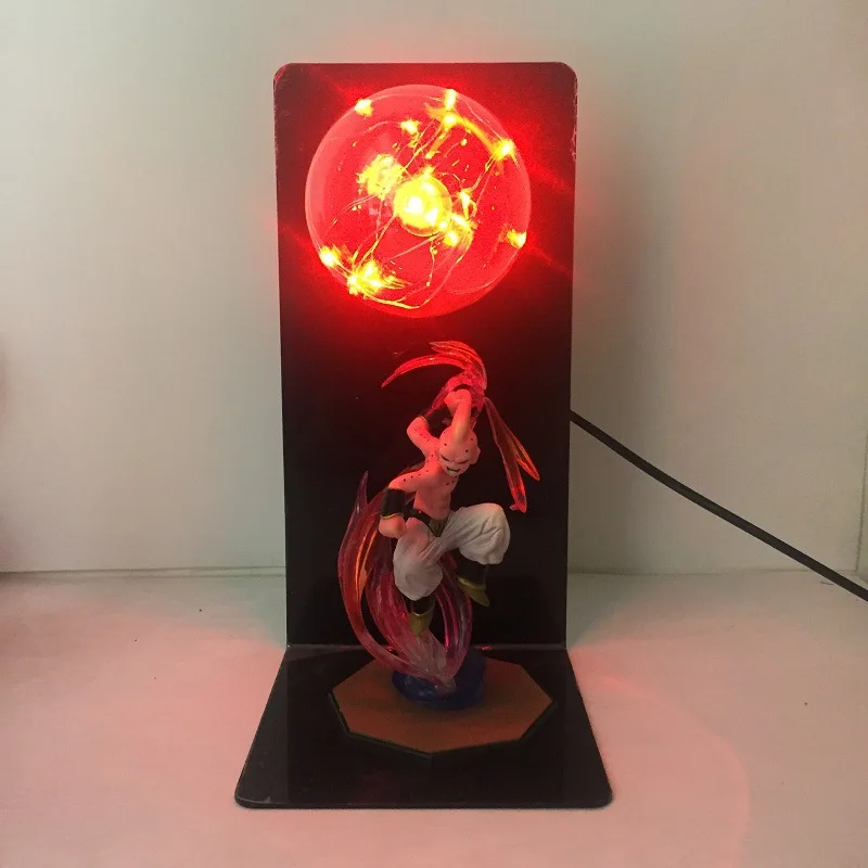 Аниме Dragon Ball Sun Wukong Garage Kit Креативный светодиодный светильник Настольная лампа для защиты глаз светящаяся игрушка креативный Сияющий