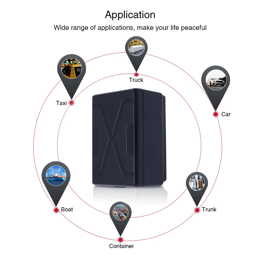 Vehemo GT30 gps локатор шок сигнализация автомобиль gps трекер долгое время ожидания gps устройство слежения для водонепроницаемый авто голосовой монитор