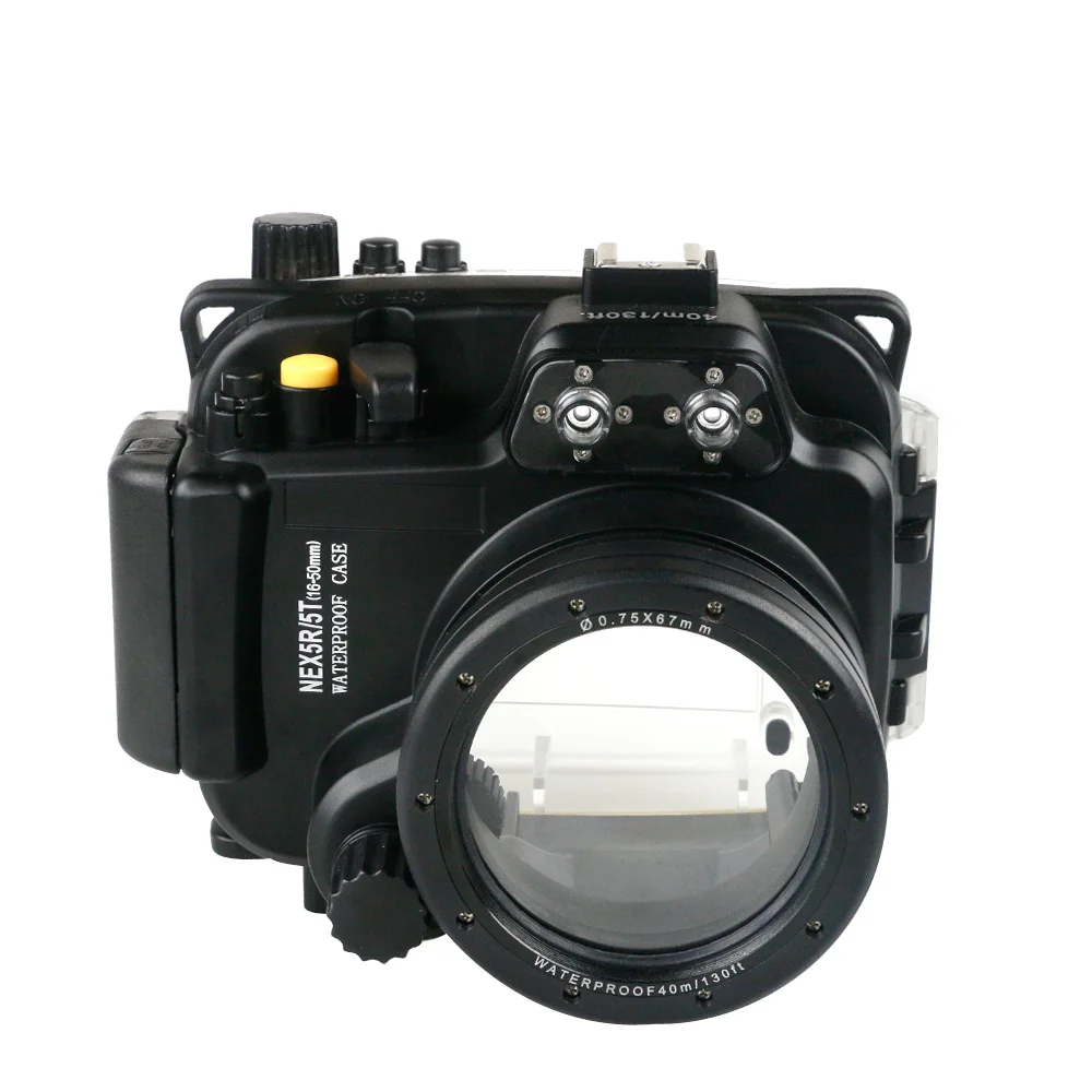 수중 하우징 카메라 다이빙 케이스, 방수 박스, NEX5 NEX-5 NEX5N NEX-5N NEX5R NEX5T NEX-5T NEX6 NEX-6 NEX7 NEX-7