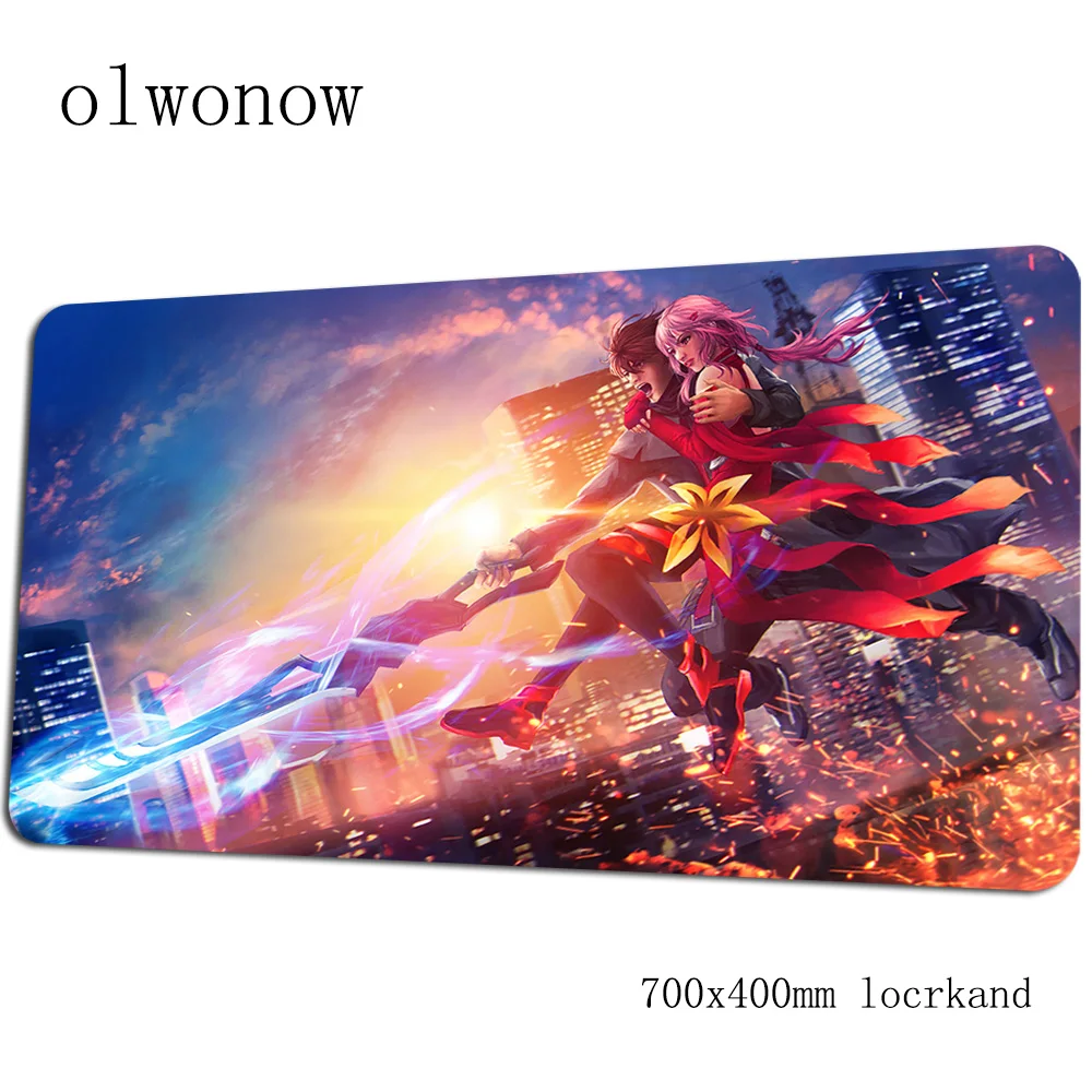 Аниме «Guilty Crown» коврик для мыши 700x400x3 мм игровой коврик для мыши Новое поступление gamer коврик для мыши компьютерный стол. клавиатура аниме игровые коврики - Цвет: size 700x400x3mm