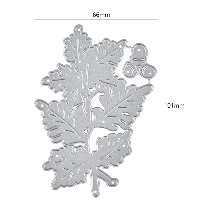 Naifumodo рождественские Вырубные формы для листьев, новинка, металлические Вырубные штампы для скрапбукинга, тиснения, сделай сам, альбом, ремесло, карта, Декор, штампы