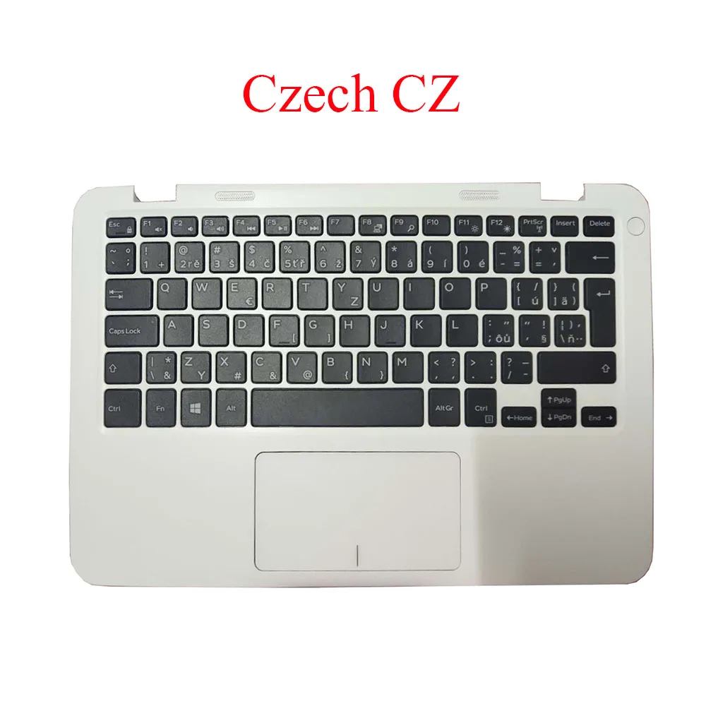 Подставка для рук ноутбука DELL Inspiron 11 3162 3164 0M61J3 M61J3 0RV8J2 RV8J2 460.0760N.0001 Чешская с