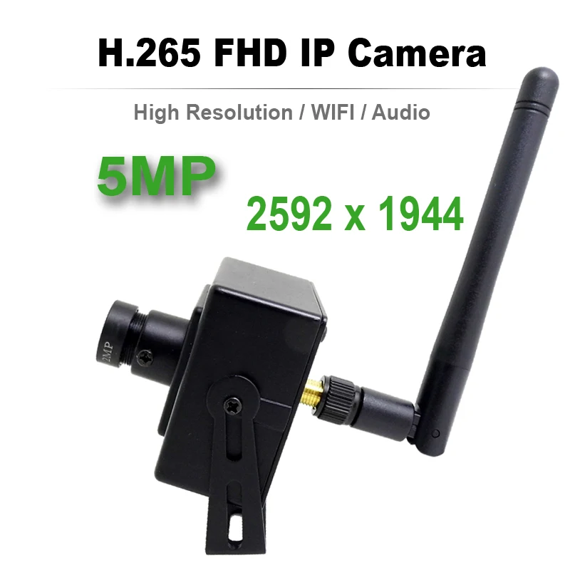 Мини камера видеонаблюдения 5 МП Wi Fi Ip 64 ГБ аудио Full HD 16 32 беспроводная IPCam Onvif