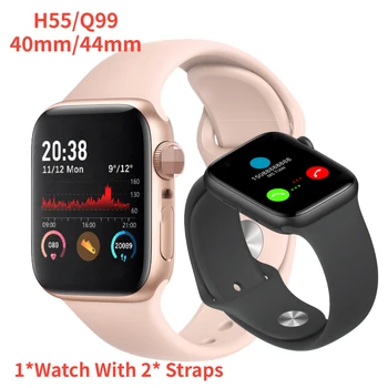 

Q99 H55 Women Smart Watch 40MM 44MM Bluetooth Call Multi-sport mode calorie recording Heart Rate Men Smartwatch PK IWO 12 IWO 8