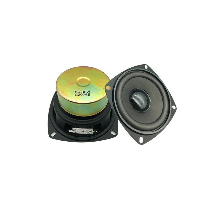 Altoparlante Subwoofer Da 4 Pollici 8Ohm 30W Woofer Per Altoparlanti Bass Anti Magnetic Bass Hifi Altoparlante Car Audio Home Theater Diy 2 Pz