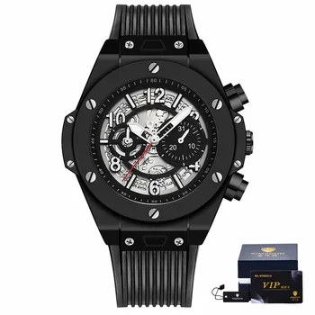 

Top Brand KIMSDUN Men's Automatic Mechanical Watch Fashion Business Waterproof Date Watch Men's Casual Wrist Clock Relogio