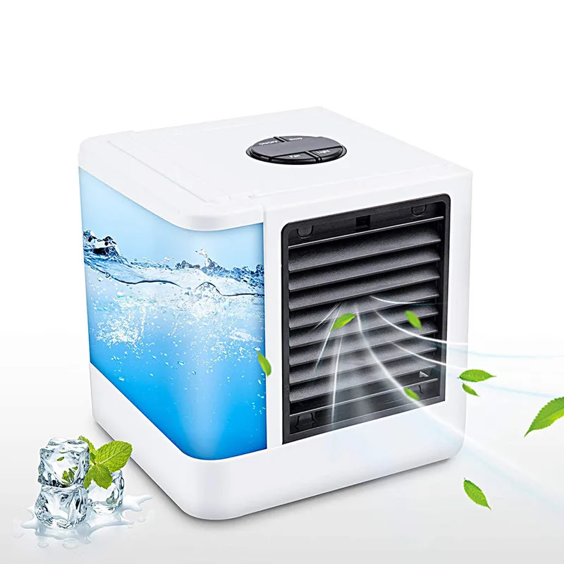 Мини кондиционер увлажнитель USB Портативный воздушный охладитель 7 Цвета