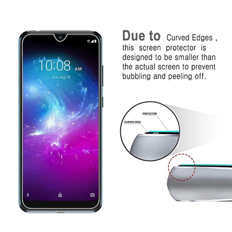 For ZTE Blade A5 2020 Glass 9H High Clear Explosion-proof Front LCD Tempered Glass Film For ZTE Blade A5 2020 Screen Protector