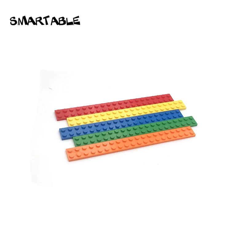 

Smartable Plate 2X20 Building Block Bridge Parts MOC DIY Toys For Kids Educational Creative Christmas GIFT 15pcs/Lot