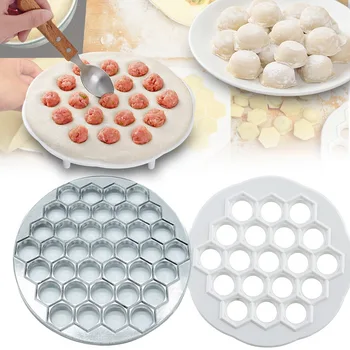 

New Kitchen Dough Press Ravioli Making Mould Dumpling Mold Maker DIY Maker Dumpling Pelmeni Mold Pasta Form 37 Holes Hot #1