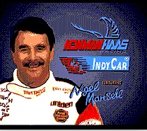 Newman-Haas Indy Car Racing 16 bit MD игровая карта для sega Mega Drive для Genesis