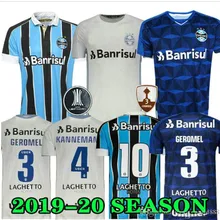 EVERTON#7 LUAN Gremio Paulista футбольные майки домашние 19 20 футбольные футболки маринью Пепе тациано униформа