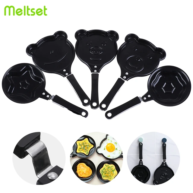 Mini Cute Omelette Pan Funny Cartoon Breakfast Grill Frying Pan Egg Pancake Pan  Non-Stick Cooking Pots Breakfast Cookware - AliExpress