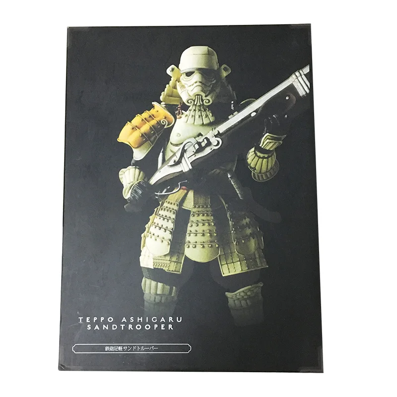 7 дюймов Звездные войны Самурай тайсо Боба Дарт Мол Вейдер Ashigaru Taikoyaku Akazonae Teppo Ahigaru Yumiashigaru Koutetsu фигурка игрушка - Цвет: A with box