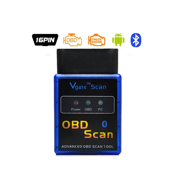 ELM327 V1.5 с чипом PIC18F25K80 MINI ELM 327 Bluetooth V1.5 OBD2/OBDII считыватель кодов для Android 12 в автомобильный диагностический автоматический сканер - Цвет: OBDSCAN