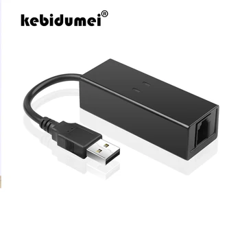 

kebidumei 56K V.92/V.90 USB 2.0 Telephone Fax Data Modem Cable For Windows XP Win10 Win8 Win7 USB Ethernet