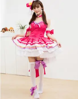 

Mobile game anime cosplay disfraz halloween costumes for women mujer disfraces fantasia Singer, stage performance, princess Tutu