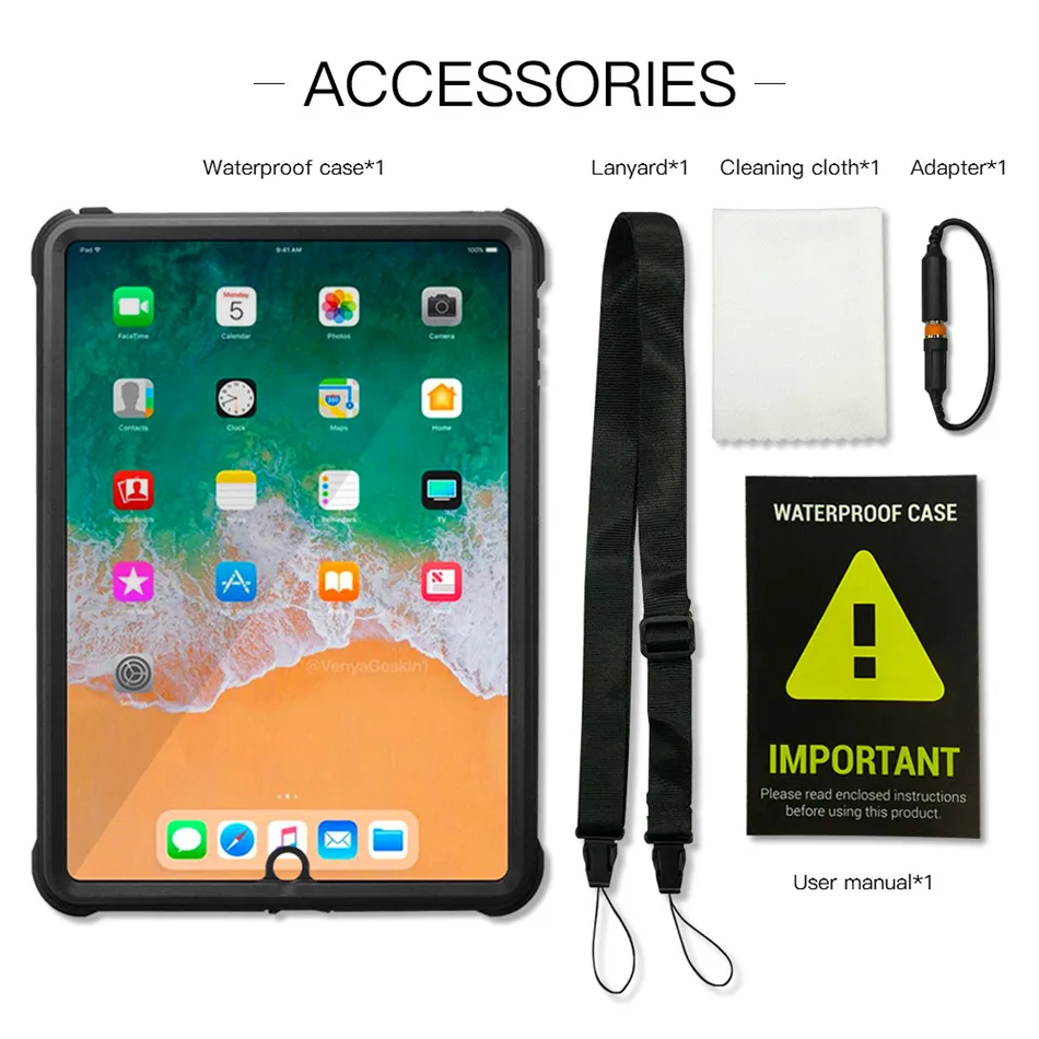 Чехол для iPad Pro 9,7() планшет A1673 чехол Funda для iPad Air 2/iPad 6 детский безопасный противоударный защитный чехол подставка+ шейный ремень