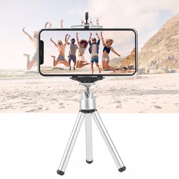 

90 Degree Mini Mobile Phone Camera Clip Tripod Table Bracket Holder Mount Adapter Adjustable Holding Stand rotate 360 degree