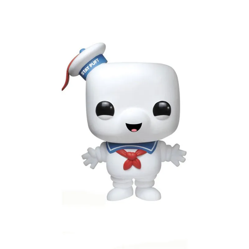 New Vintage Ghostbusters Figures Toys Stay Puft Marshmallow Man Smile Anger Sailor Figuras Dolls Brinquedos Kids Cosplay Gift 10cm (3)
