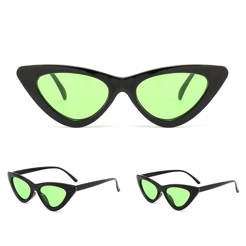 Новинка, кошачий глаз, женские мотоциклетные тонированные цветные линзы, Мужские Винтажные Солнцезащитные очки в форме, женские очки, синие солнцезащитные очки, фирменный дизайн - Цвет: E