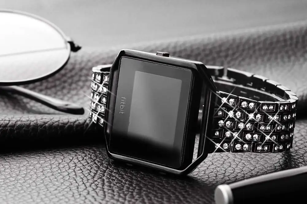 Joyozy женский браслетный ремешок для часов алмазное украшение для fitbit blaze Элегантный и стильный ремешок для часов fitbit blaze
