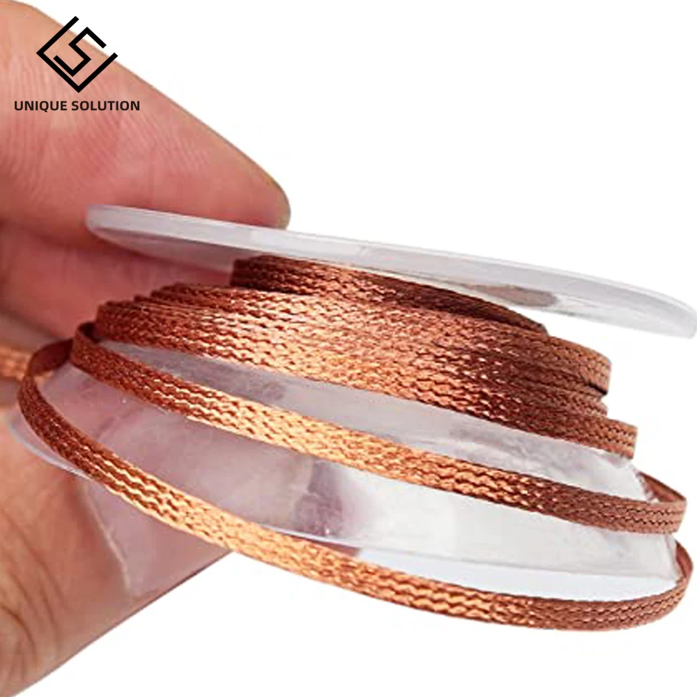 Desoldering Braid Tape Copper Solder Wire Soldering Wick Tin Solder