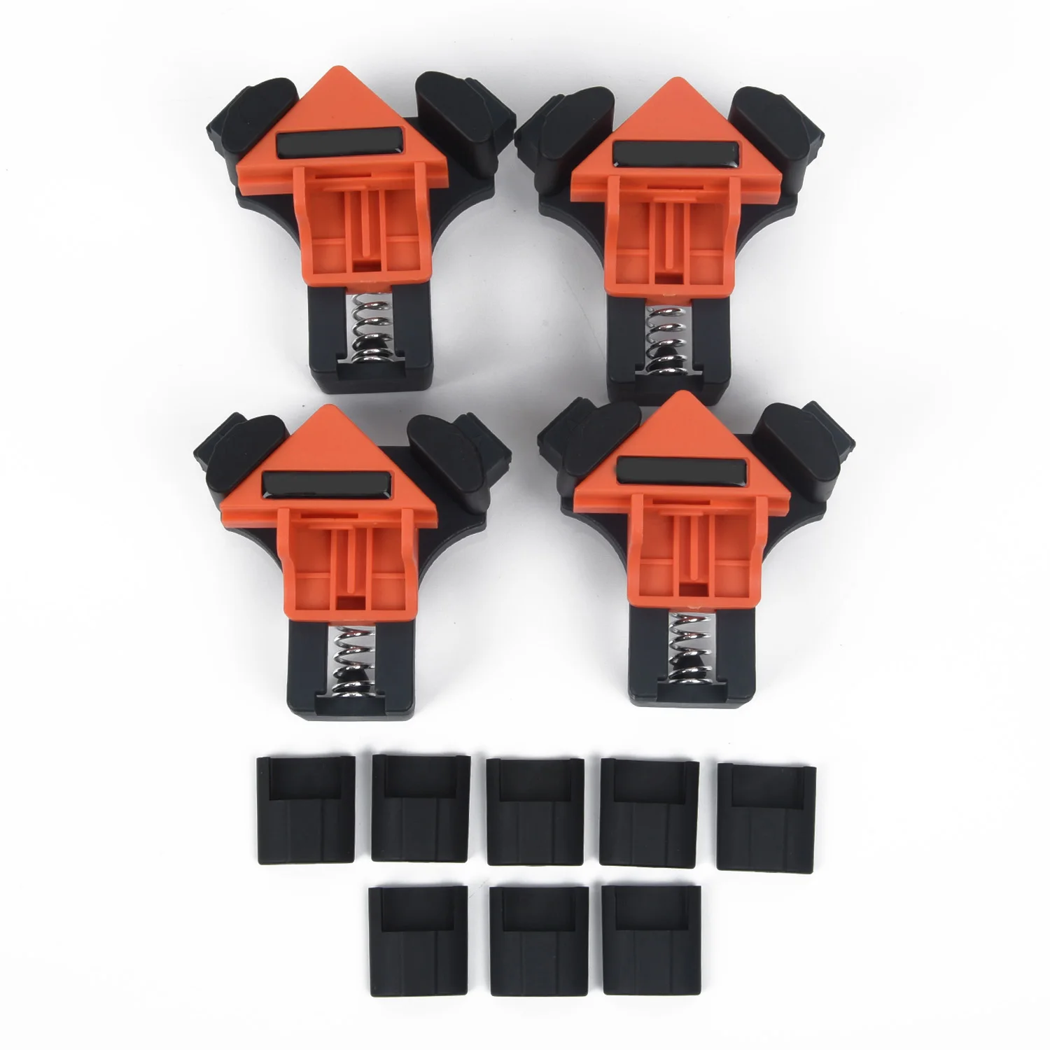 

4 Pieces Multifunctional 90 Degree Right Angle Corner Fixing Clip Clamp Wood Woodworking Tool Clamps