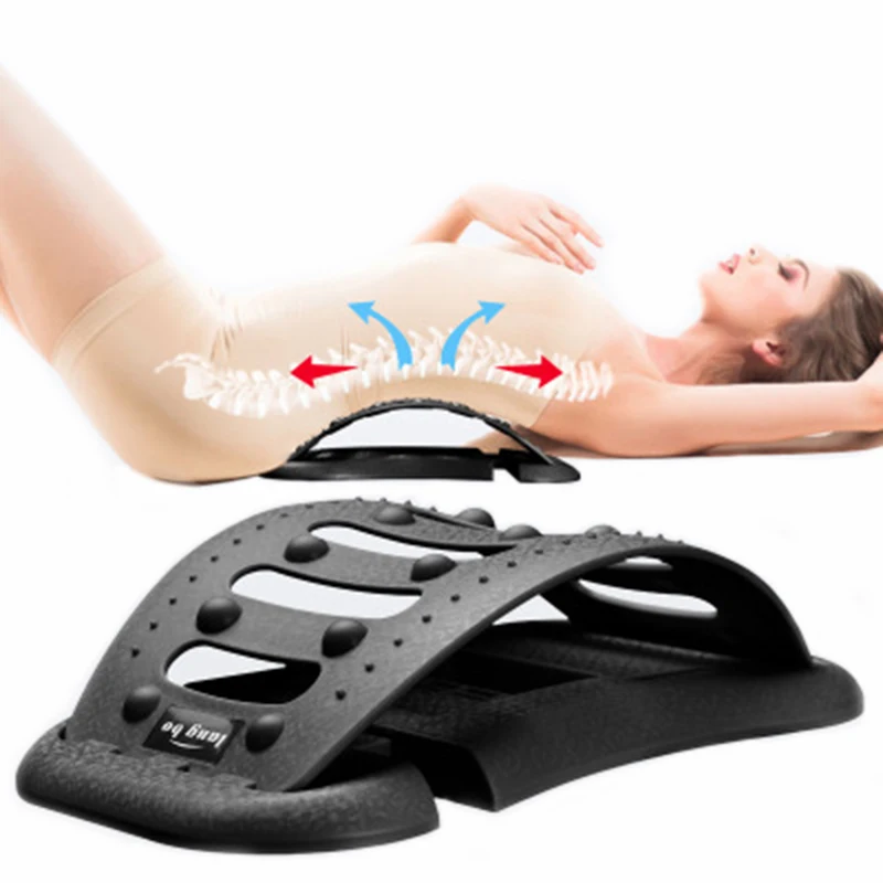 Улучшенный массажер для спины волшебные подрамники фитнес поддержка поясницы